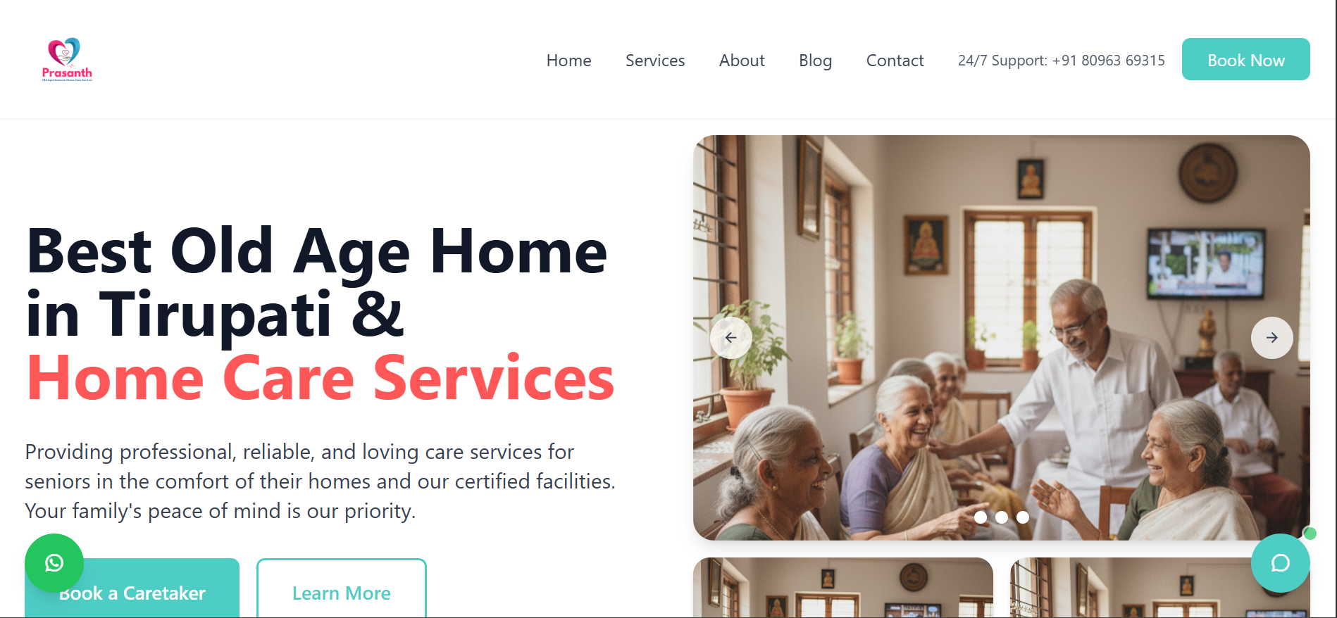 Prasanth Old Age Home